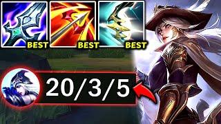 ASHE TOP BUT I 1V5 THE WHOLE LATE GAME #1 BEST BUILD - S14 ASHE GAMEPLAY Season 14 Ashe Guide