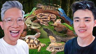 ADA RATUSAN REPTIL LANGKA DI TEMPAT INI