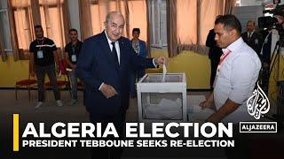 Polls close in Algeria’s presidential contest as Tebboune eyes re-election