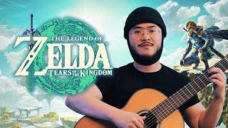 The Legend of Zelda Tears of the Kingdom  - Main Theme   classical guitar cover