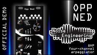 Opp Ned four-channel arpeggiator from Noise Engineering