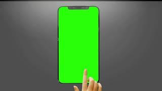 Green screen subscribe button in I phone X