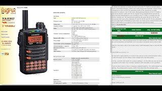 YAESU FT70D RigPix & EHAM Reviews Link