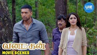 Vanamagan Movie Scenes  Sayyeshaa helps Jayam ravi find his family  Jayam Ravi  Sayyeshaa