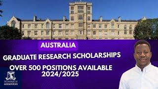 The Ultimate Fully Funded Scholarship in Australia 2025 — University of Melbourne