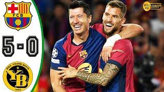 Barcelona vs Young Boys 5-0 Highlights & All Goals 2024 HD