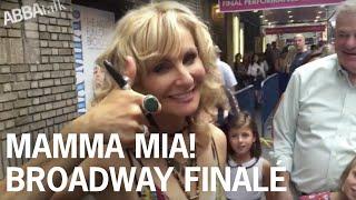 ABBA Mamma Mia Broadway - Final show Judy McLane Elena Ricardo & Neil Starkenberg #musical NYC