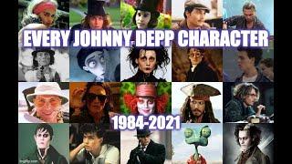 Every Johnny Depp character 1984-2021