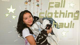 FALL CLOTHING HAUL 2022🪐 ft. emmiol try on haul+honest review y2k early 2000’s pinterest