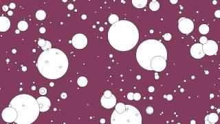 12Hrs of White Bubbles on Crimson