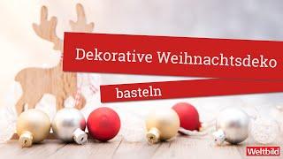 Weltbild-Weihnachtsmarkt Weihnachtsdekoration basteln mit der Gärtnerei Pötschke