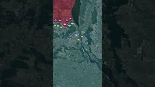 Battle of Kyiv 2022 #shorts #animation #map