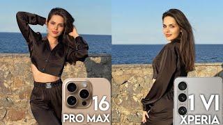 iPhone 16 Pro Max VS Sony Xperia 1 VI Camera Test