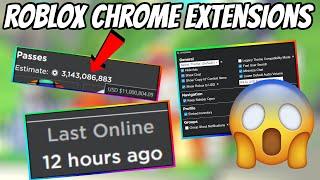 GOOD Roblox Chrome Extensions YOU NEED THIS