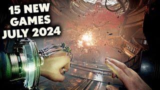 Top 15 NEW Games of July 2024 To Look Forward To