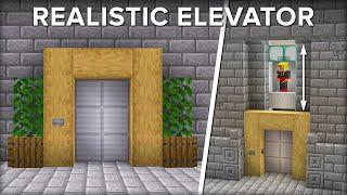 How To Build a Realistic Elevator in Minecraft