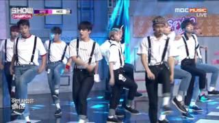 쇼 챔피언  160706 세븐틴SEVENTEEN  - 아주 NICE _VERY NICE Comeback Stage