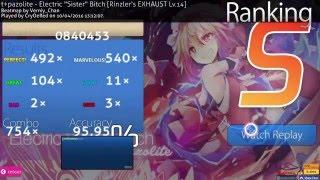 Osu 15 Electric sister  EXHAUST S 9595%