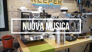 Nuova Simonelli Musica - First Espresso Shots