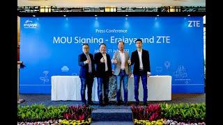 ZTE Device signs a cooperation agreement with ERAJAYA DIGITAL