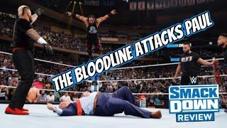 The Bloodline Attacks Paul  WWE Smackdown 62824 Review