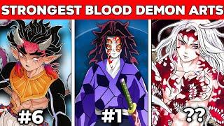 STRONGEST BLOOD DEMON ARTS In DEMON SLAYER