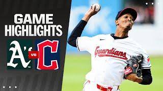 As vs. Guardians Game Highlights 41924  MLB Highlights