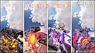 MYTHIC AK117 VS MYTHIC M13 VS MYTHIC AK-47 VS MYTHIC KILO 141 WHICH IS BETTER? COD MOBILE