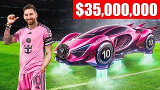 $1 VS $35000000 Cars Of Football Players