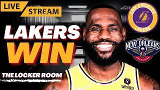 BRING ON THE CHICKEN NUGGETS LAKERS DEFEAT THE PELICANS TO ADVANCE TO THE NBA PLAYOFFS