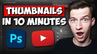How To Make A Youtube Thumbnail In Photoshop 2023 Quick & Easy Tutorial
