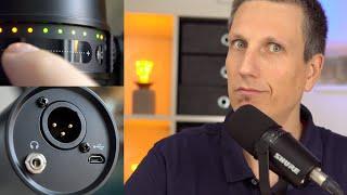 Shure MV7 USB Podcast-Mikrofon im Test und Vergleich zum Shure SM7B und Rode Podmic