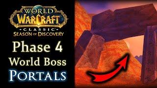 Where to Find World Boss Raid Portals - SoD Phase 4