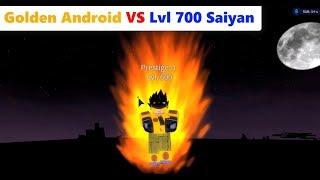 Lvl 600 Golden Android Fusion VS Lvl 700 Saiyan  Dragon Ball Z Final Stand