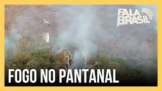 Força Nacional é enviada ao Pantanal para combater incêndios