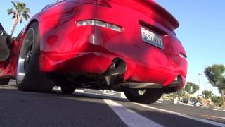 350z with HKS Replica Exhaust with Test Pipes