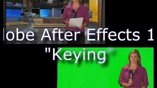 Adobe After Effects 13. Keying