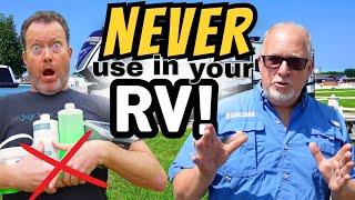 RV Products That Damage Your RV Black & Grey Tank Cleaning Myths