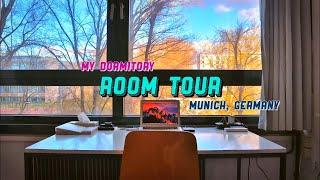 My €300 STUDENT DORMITORY ROOM TOUR  Munich Germany