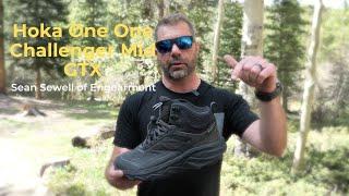 Hoka One One Challenger Mid GTX  Boot - Sean Sewell of Engearment.com