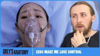 CRISTINA  - Greys Anatomy 2X03 - Make Me Lose Control Reaction