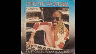 Stevie Wonder   I Just Called To Say I Love You Extended Version