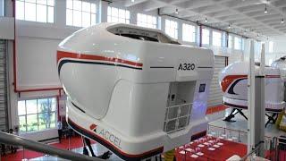 Chinas homemade Airbus A320 NEO full-motion flight simulator