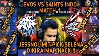 PEMBANTAIAN TRAGIS SEPANJANG SEJARAH - EVOS VS SAINTS INDO MATCH 1 - MPL SEASON 3