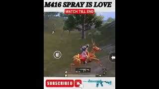 MOYE MOYE WALE SHORTSA INSANE M416 4X SPRAY #bgmi #scrims #snipingshorts #jammugamer #pubgmobile