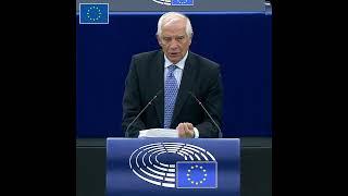 HRVP Josep Borrell  EP Plenary Session 4102022  Iran - Death of Mahsa Amini