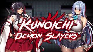 Kunoichi Demon Slayers Gameplay a 2D Anime JRPG with Sexy Ninja