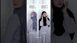 Sekarang udah ga bingung lagi kan ? Triangle Inner Set  Alyahijabbynaja