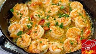 Garlic Butter Shrimp Recipe  How To Make Spicy Butter Garlic Shrimp