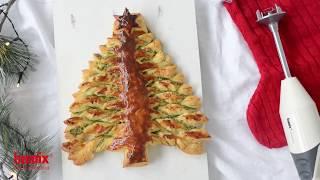 Puff Pastry Christmas Tree with the bamix